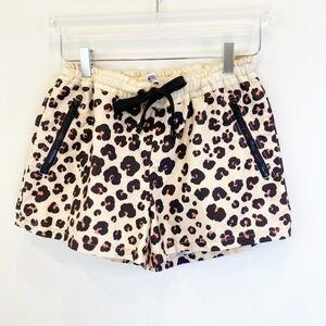 Moschino Leopard Print Shorts pull on 8 medium